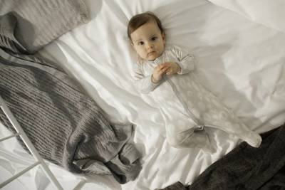 Pajac Bamboo Ewa Klucze - szary