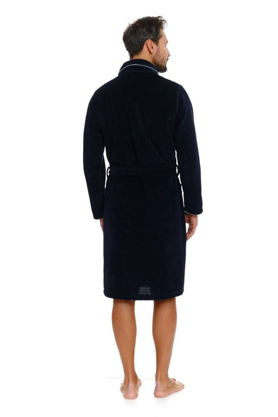 6063 szlafrok męski Doctor Nap - navy blue