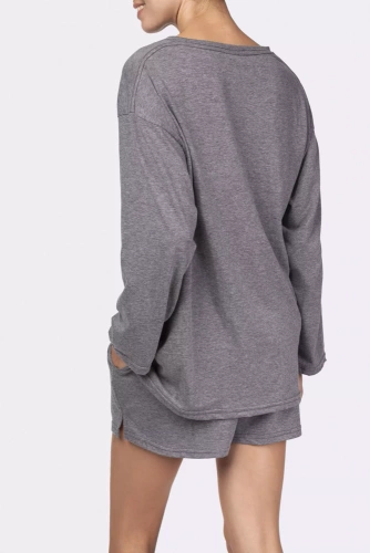 Piżama damska Joy longsleeve Mona melange