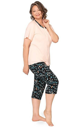 Piżama damska 261 Olga I Martel - pomarańcz