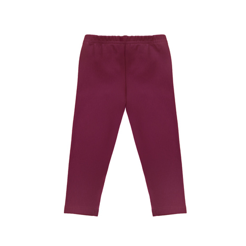 Legginsy dresowe 169520 Nicol - burgundowy