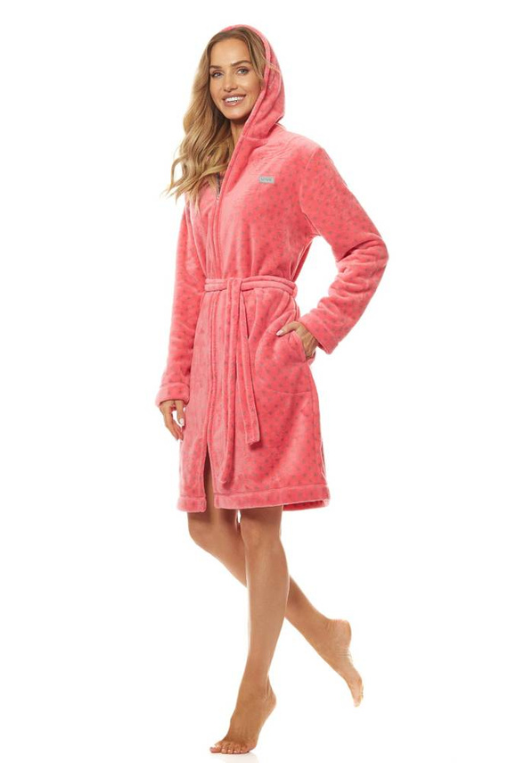 Szlafrok Damski 7119 L&L - amarantowy