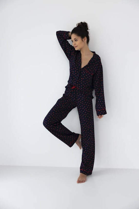 Piżama damska Sophia Sensis -granatowy