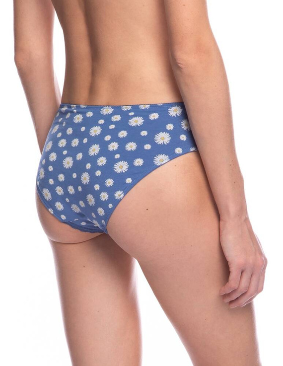 Figi Damskie L-1557 BI A'2 Lama- różowy niebieski