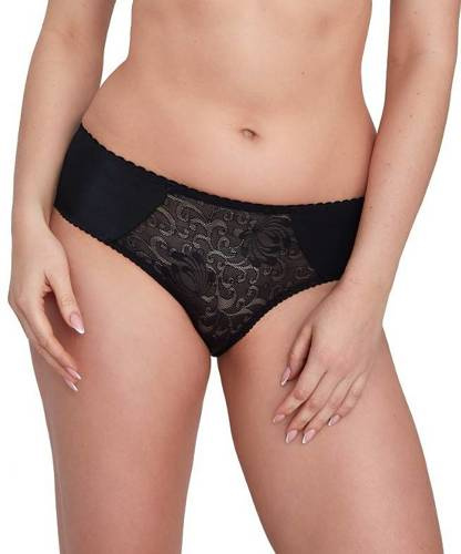 Figi damskie GFP 004 Cleo   Gaia - czarny