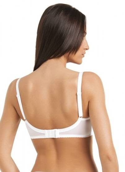 Biustonosz miękki Victoria Teyli - biały