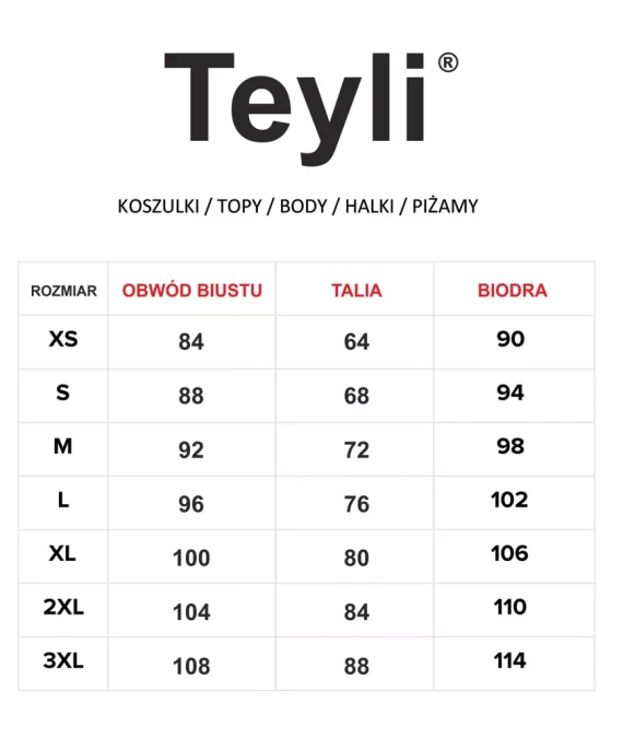 Siateczkowa Koszula Nocna Rocca Teyli - czarna