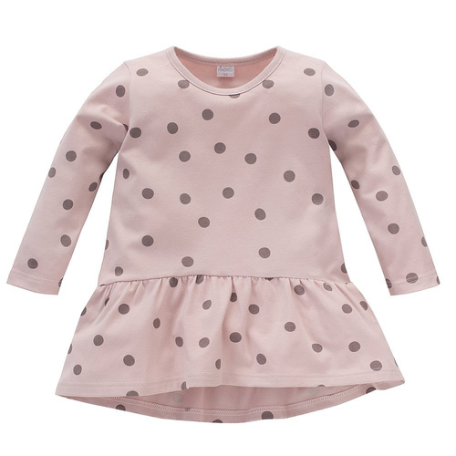 Tunika z długim rękawem Julia Pinokio - róż druk 