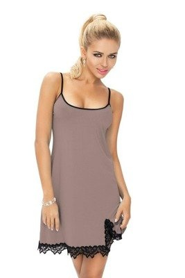 Halka Emma – wygodna i kobieca z koronką - cappuccino