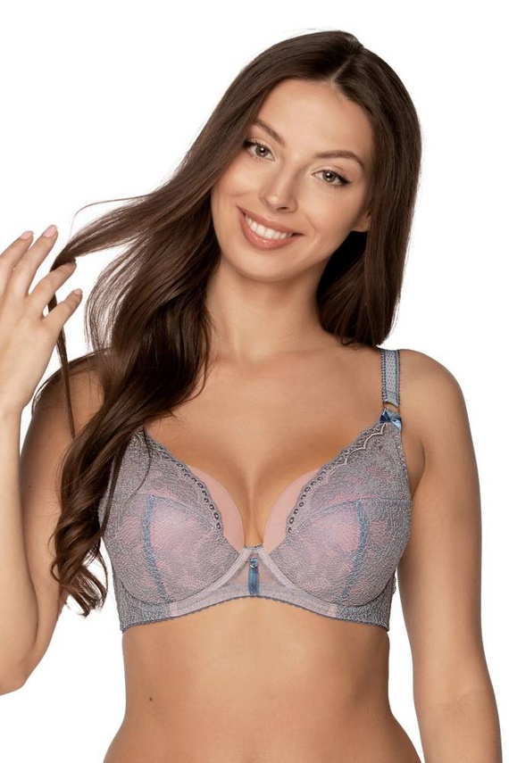 BS 1168 Azzurra Biustonosz usztywniany Gaia- niebieski