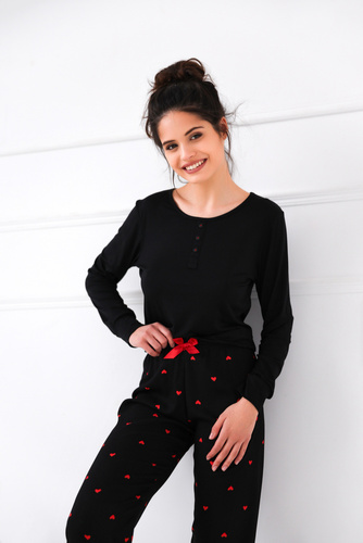 Piżama damska Eternity Sensis - czarny