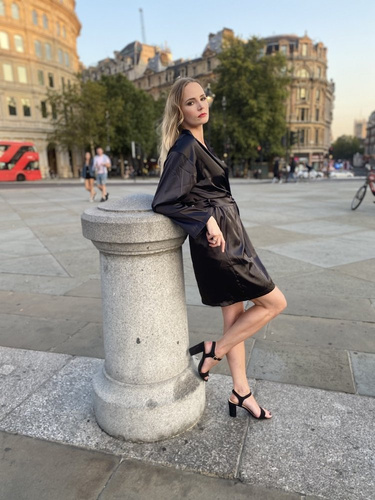 797 Classic szlafrok damski Forex - czarny