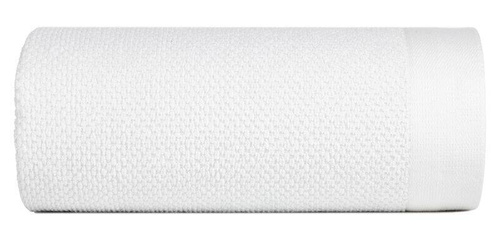 Ręcznik z efektem ryżowym frotte Riso Eurofirany biały