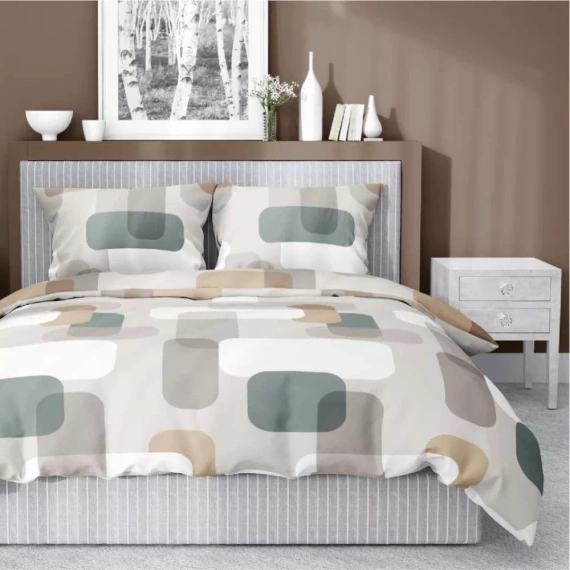 Pościel Satin Stories Detexpol 5487 A | Miękka bawełna satynowa, elegancki zestaw prezentowy