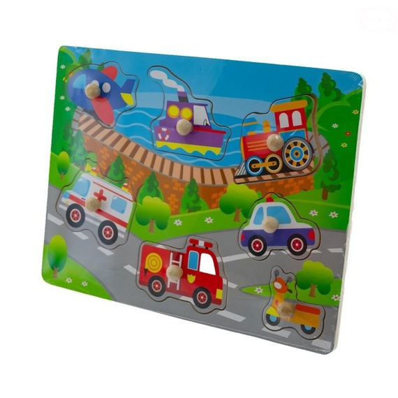 Zabawka Puzle 30x22 Ulica Eurobaby