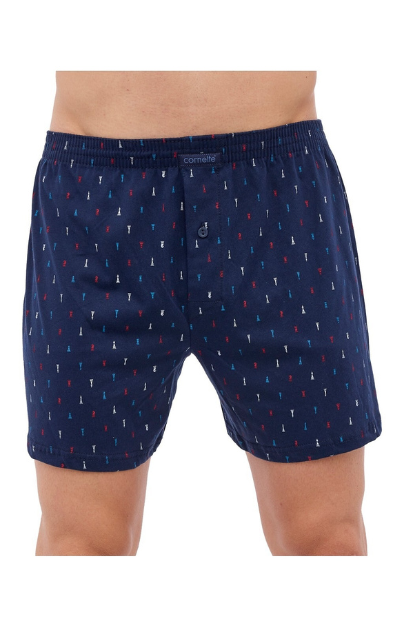 Bokserki męskie 002/284 , 008/284  Comfort Cornette granatowy