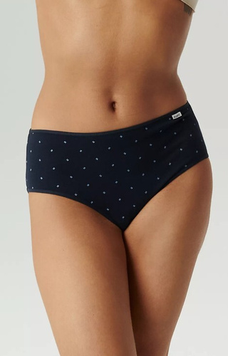 Figi damskie 3LP-220 A'3 Atlantic - beżowy-lawendowy-granatowy