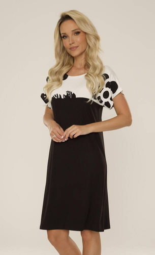 Koszula nocna 742 Elle Forex - czarny