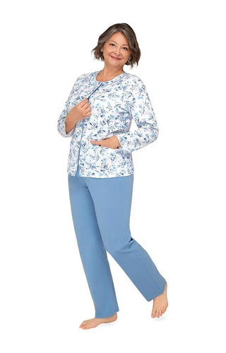 Piżama damska 201 Maria III Martel -  29 ciemny niebieski