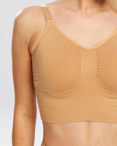 Biustonosz sportowy Flex Spaio iced coffee