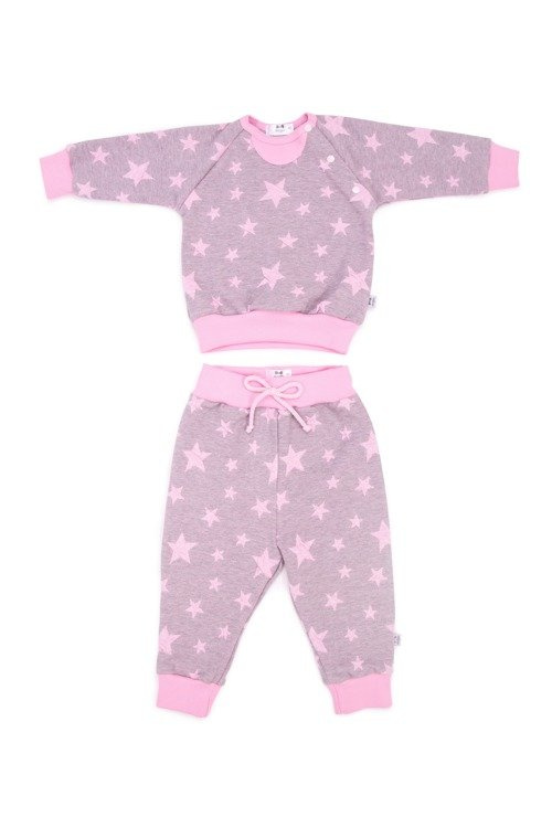 0820R Twinkle Bluzka + spodenki Marija - różowy
