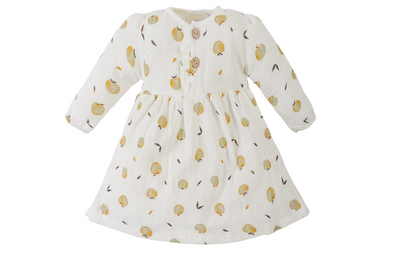 Sukienka muślinowa "Muslin Apples" Makoma