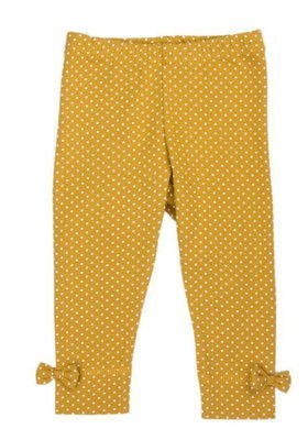 176201 Michalina Legginsy dresowe Nicol - musztardowy