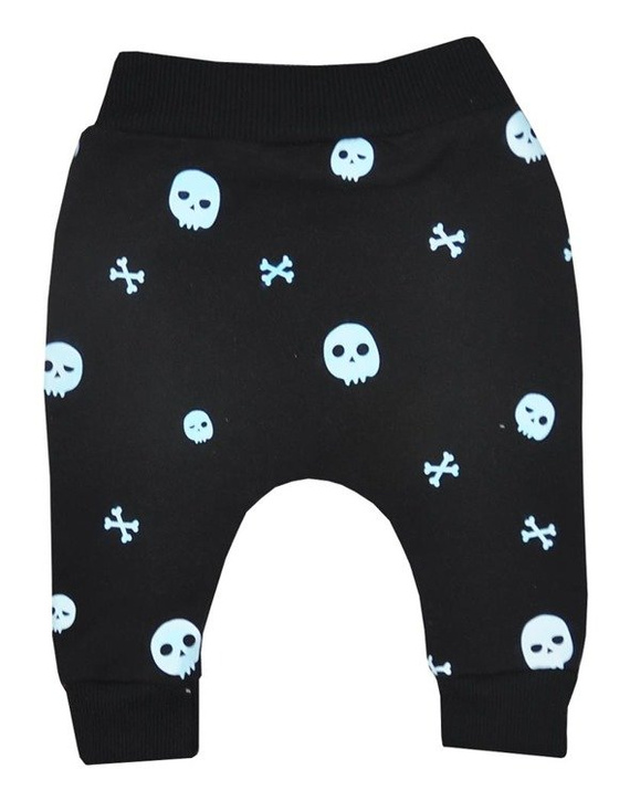 Spodenki niemowlęce "BAGGY" Koala czarno- różowe