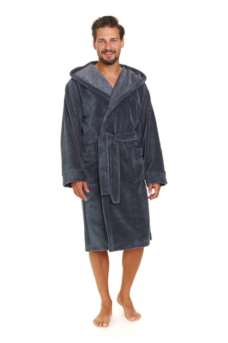 SWW.7135 Szlafrok damski Doctor Nap - grey