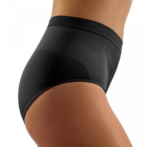 Figi wyszczuplające bezszwowe Gloria Sesto Senzo czarny