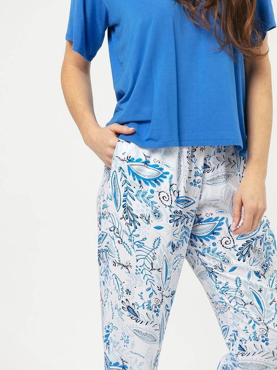 Piżama Damska LNS 773 Key niebieski