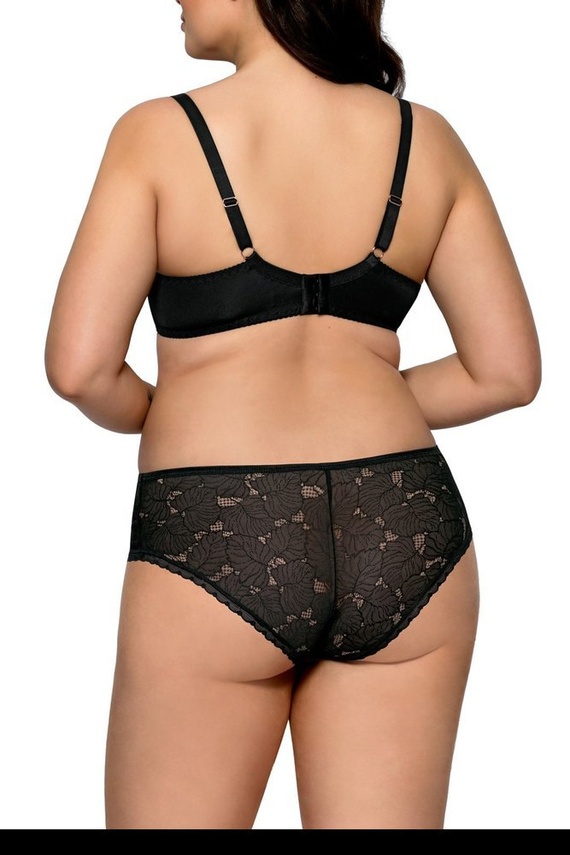 Szorty damskie Amanda Nipplex czarny beżowy