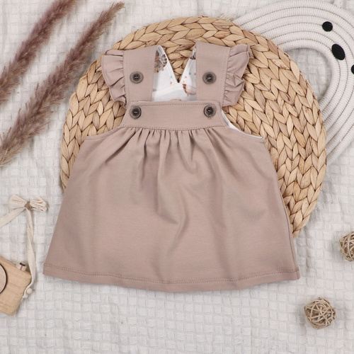 Nini Circus – organiczna sukienka niemowlęca, miękka i antyalergiczna, polska produkcja