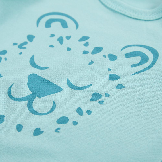 Body z nadrukiem Nature Ewa Klucze - zielony