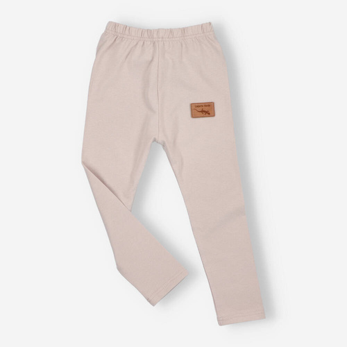 Legginsy dziewczęce Lagarto Verde - ecru