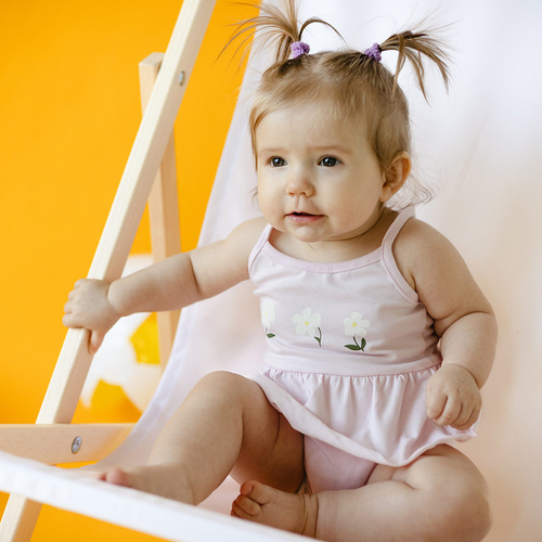 Body na ramiączkach Meadow Eevi- różowe 