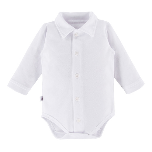 Body z kołnierzykiem Ceremony Eevi - biały