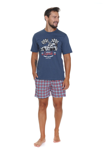 PMB.5353 Piżama Męska Doctor Nap - deep blue
