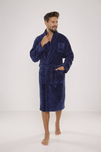 811 Plusz szlafrok męski De Lafense - jeans