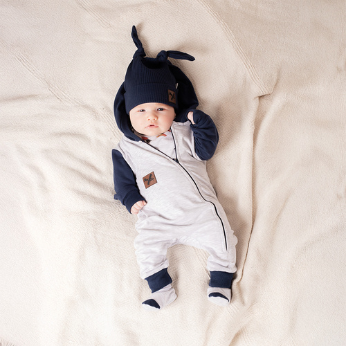 Butki dresowe niemowlęce Nicol 219267 Willy bawełniane buciki dla dziecka 