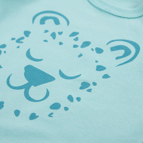 Body z nadrukiem Nature Ewa Klucze - zielony