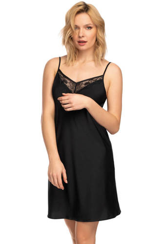 Koszula Nocna Zora Nipplex- czarny