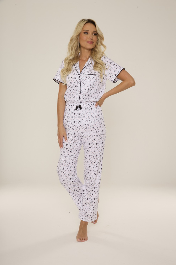 Piżama Damska 802 Shelby De Lafense - łączka