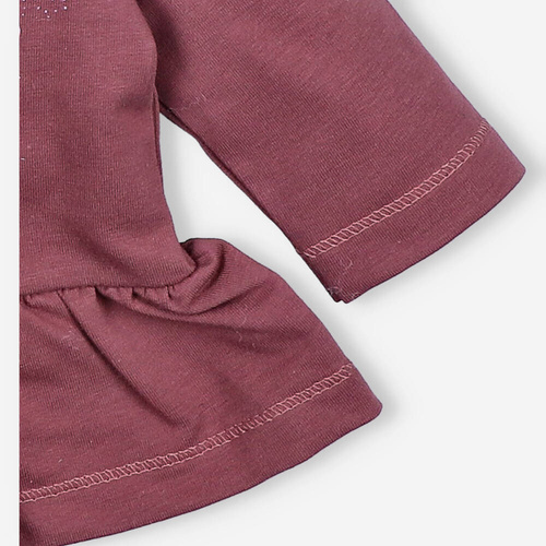 Bluza dresowa Flamings Nini bordowy