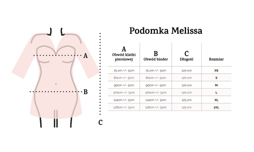 Podomka damska Melissa DKaren - szary