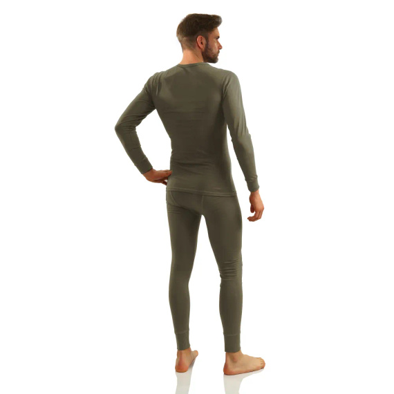 122 Kalesony męskie bawełniane Sesto Senso - khaki