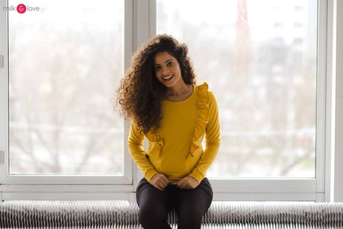 Bluzka do karmienia Milky Waves Milk&Love mango mohito