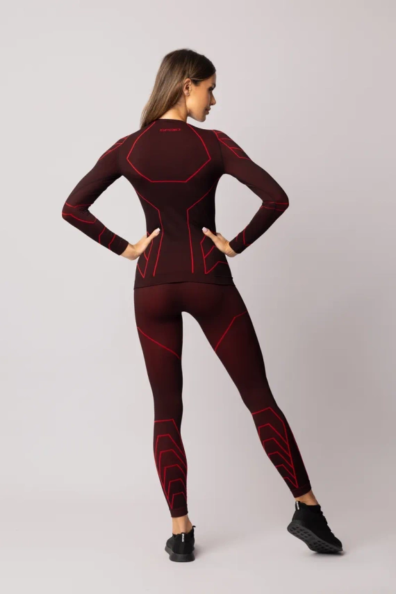 Legginsy damskie Rapid Spaio black/red