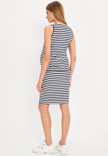 Sukienka ciążowa i do karmienia Cool Mama PASKI