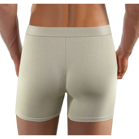 Bokserki męskie BM03 Neutral Sesto Senso - jasnobeżowy